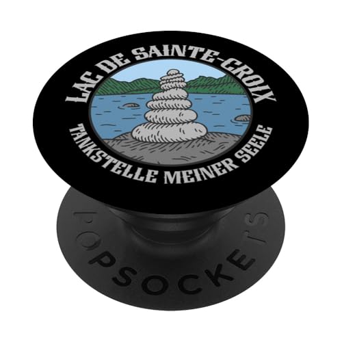 Seelenheimat Lac de Sainte-Croix PopSockets Klebender PopGrip von See Urlaub in Frankreich