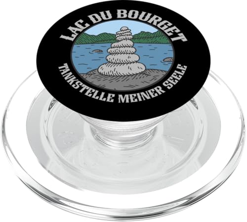 Seelenheimat Lac du Bourget PopSockets PopGrip für MagSafe von See Urlaub in Frankreich