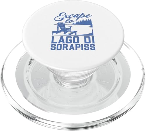 Ich fliehe zum Lago di Sorapiss PopSockets PopGrip für MagSafe von See Urlaub in Italien