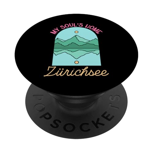 Lieblingsort Zürichsee PopSockets mit austauschbarem PopGrip von See Urlaub in Schweiz