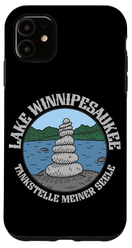 Hülle für iPhone 11 Seelenheimat Lake Winnipesaukee von See Urlaub in USA