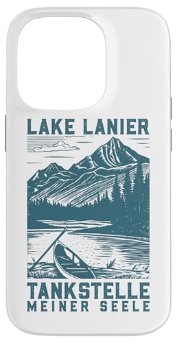 Hülle für iPhone 14 Pro Seelenheimat Lake Lanier von See Urlaub in USA