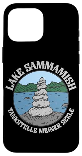 Hülle für iPhone 16 Pro Max Seelenheimat Lake Sammamish von See Urlaub in USA