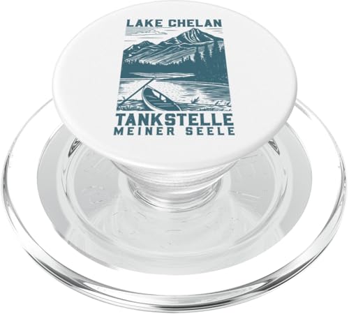 Seelenheimat Lake Chelan PopSockets PopGrip für MagSafe von See Urlaub in USA