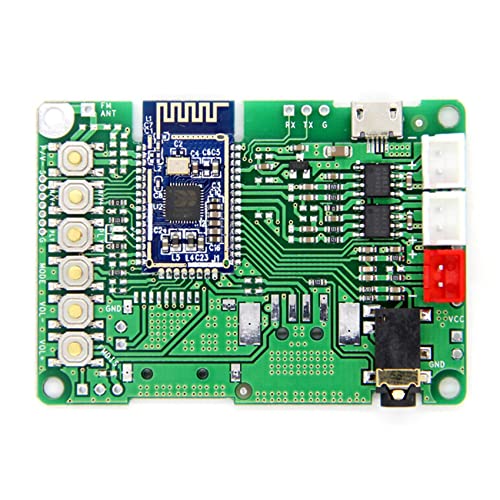 Sefdrert Bluetooth V5.0 VerstäRkerplatine Stereo Sender BK3266 Modul EmpfäNger und Sender Integrierter AT Umbenannter Schalter von Sefdrert