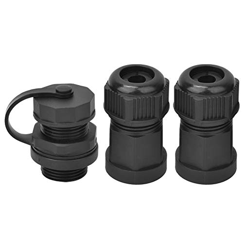 IP67 Wasserdichter RJ45-Buchsenstecker, CAT5/6-Netzwerkkabel, Buchsenstecker, Buchsenstecker Mit Kupferkontakten Für 3C Digitale Haushaltsgeräte, Smart Home, Beleuchtung, Elektronik(C) von Segrehy