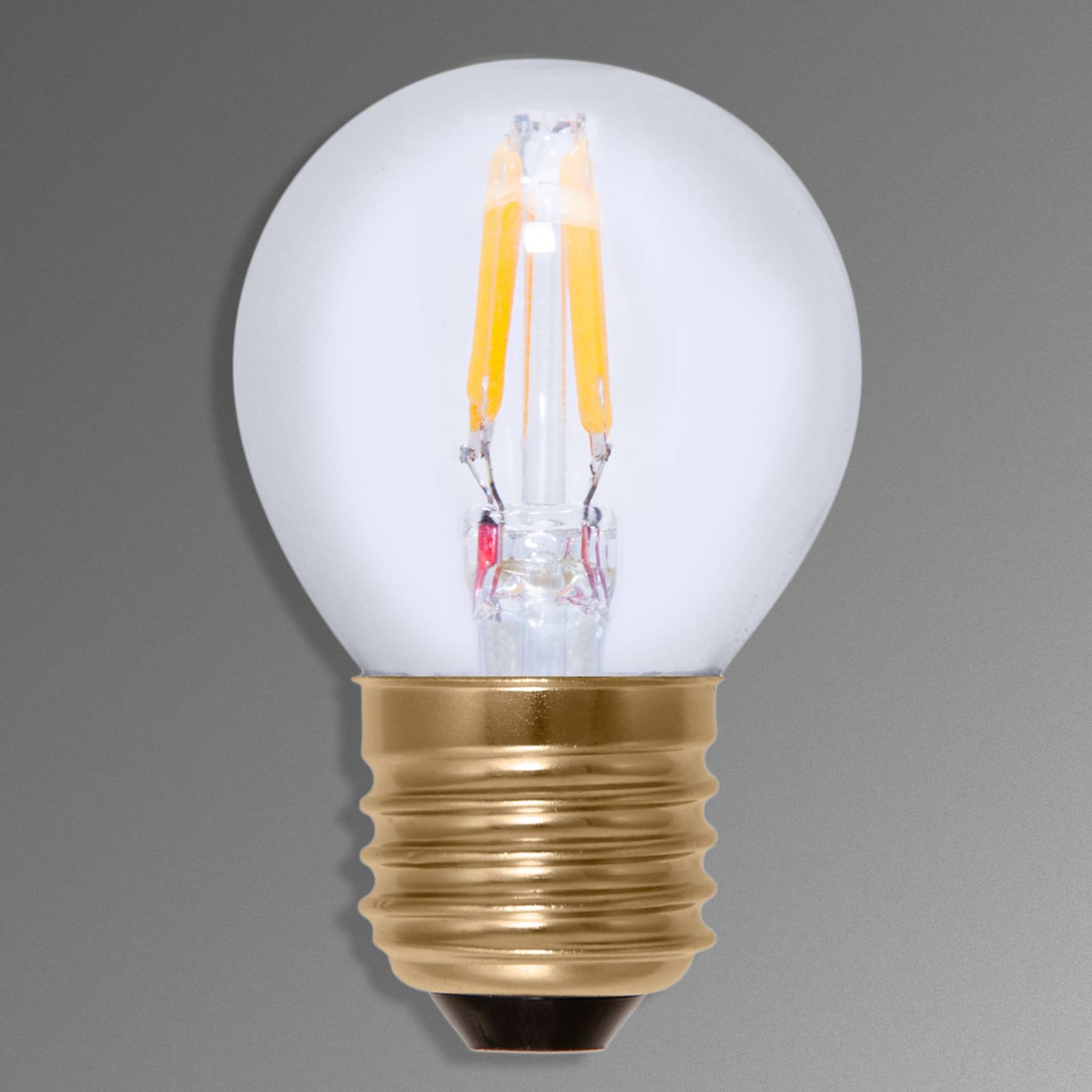 LED Tropfenlampe E27 3 W 922 in Kohlefadenoptik von Segula