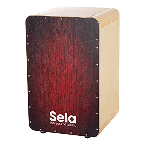 Sela CaSela Red Dragon - Snare Cajon mit Clap Corners von Sela