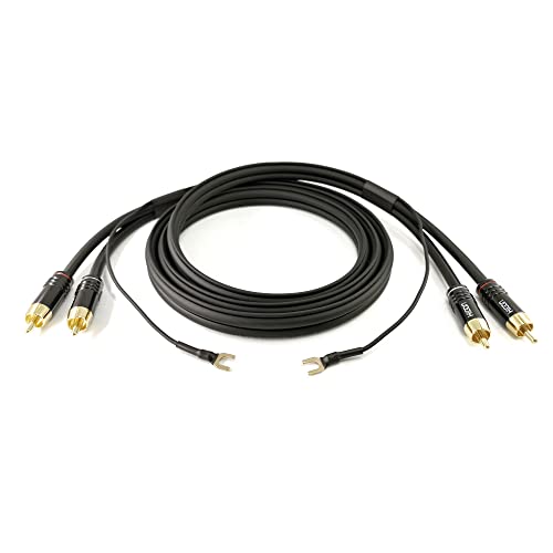 Selected Cable 9m Phonokabel Sinus Control 2x 0,35mm² Audiokabel geschirmt + 1x 0,35mm² extra längeres Erdungskabel 9,1m vergoldete Stecker - SC81-K3-BLK-0900 Selected Cable 9m Phonokabel Sinus Control 2x 0,35mm² Audiokabel geschirmt + 1x 0,35mm² extra längeres Erdungskabel 9,1m vergoldete Stecker - SC81-K3-BLK-0900 von Selected Cable