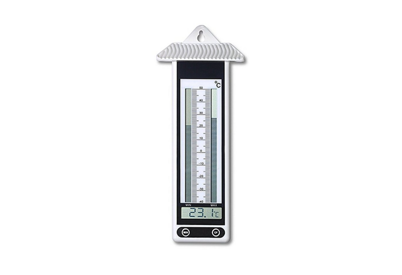 Selva Technik Max.-Min.-Thermometer für drinnen und draußen, weiß Wetterstation Selva Technik Max.-Min.-Thermometer für drinnen und draußen, weiß Wetterstation von Selva Technik
