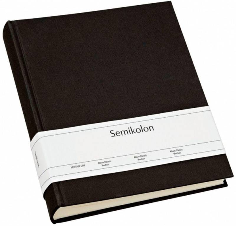 Semikolon Fotoalbum Album 351008 Classic Medium black von Semikolon