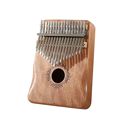 Kalimba, 17-Noten-Daumenklavier Finger-Daumenklavier Daumenklavier für Erwachsene mit Starker Durchschlagskraft für Musikliebhaber und Anfänger (Holzfarbe) von Semme