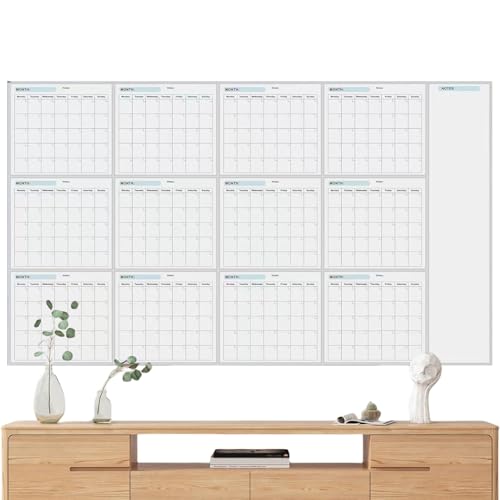 Jahresplaner Kalender 2025 Wandkalender, Wand Jahreskalender 2025, Löschbarer Kalender, 12 Monats Kalender 2025, Wandplaner Kalender 2025 Monate von Senermter