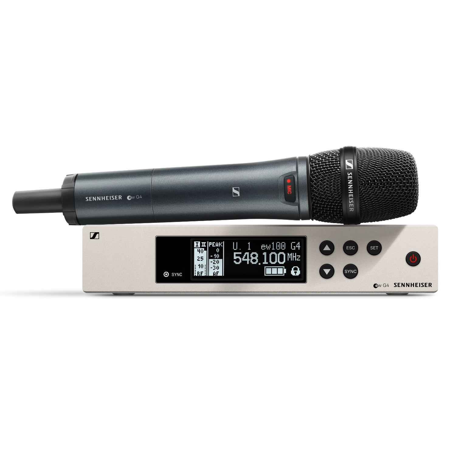 (B-Ware) Sennheiser ew 100 G4-945-S-A handheld wireless mic system (516 - 558 MHz) von Sennheiser