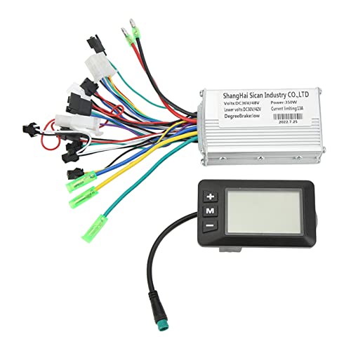 36V 48V 350W Elektrofahrrad Bürstenloser Motorcontroller LCD Panel Kit Fahrradmotor Controller Umrüstsatz für Radfahren von Senrusa