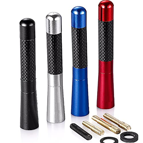 Autoantenne Kurz, Senteen 4pcs Auto Antennen Aluminiumlegierung Dab Antenne Auto Kurzstab Dachantenne Metall Kurzstabantenne, Für Pkw LKW Und Weitere, Dachantenne Mit Erstklassiger Empfangsqualität Autoantenne Kurz, Senteen 4pcs Auto Antennen Aluminiumlegierung Dab Antenne Auto Kurzstab Dachantenne Metall Kurzstabantenne, Für Pkw LKW Und Weitere, Dachantenne Mit Erstklassiger Empfangsqualität von Senteen