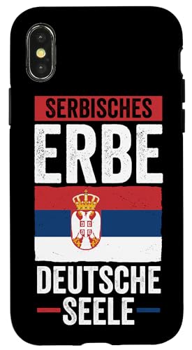 Hülle für iPhone X/XS Serben Serbisch Deutschland Serbien von Serbien Serbisches Geschenk