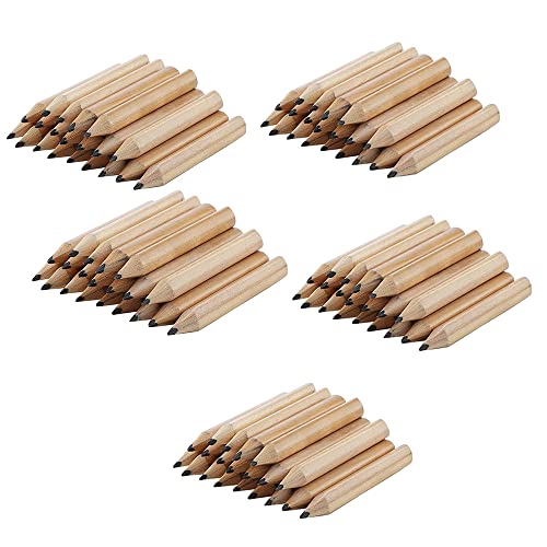 Sessleger 100 Stück Series-Bleistifte aus Holz, 3,5 Zoll (8,9 cm), für Anfänger, Schreibwaren für Skizzenstifte für Studenten, sechseckig B von Sessleger