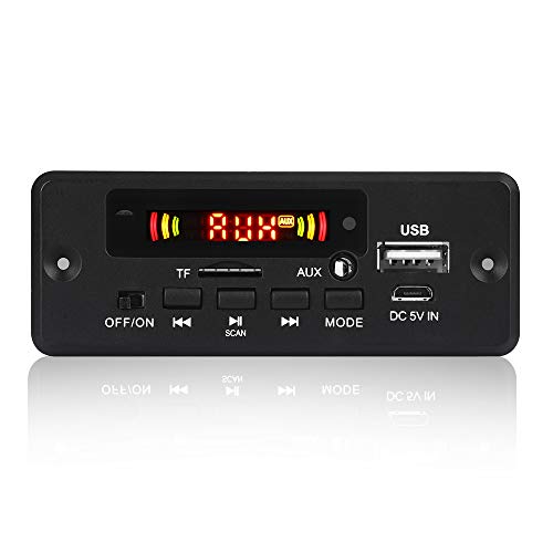 Sessleger 2 x 3 W Verstärker MP3 Decoder Tipp 12 V Bluetooth 5.0 30 W Auto FM Radio Modul Unterstützung TF USB AUX von Sessleger