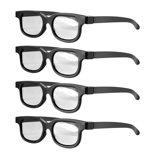 Sessleger 4-Teilige Polarisierte Passive 3D-Brille für Cinema IMIX-Bildschirm von Sessleger