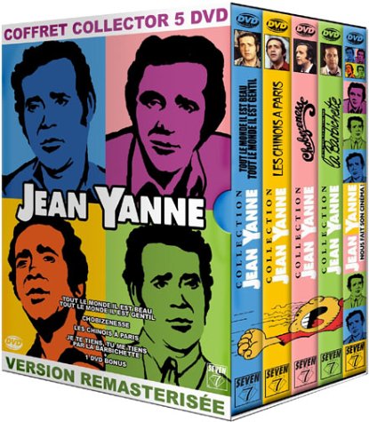 Coffret Jean Yanne 5 DVD : Tout le monde il est beau, tout le monde il est gentil / Je te tiens, tu me tiens par la barbichette / Les Chinois à Paris / Chobizenesse / DVD Bonus [FR Import] von Seven 7