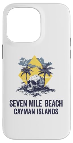 Hülle für iPhone 14 Pro Max Seven Mile Beach Souvenir Kaimaninseln Männer Frauen Erinnerung von Seven Mile Beach Cayman Islands Reminder Souvenir