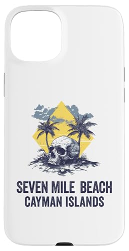 Hülle für iPhone 15 Plus Seven Mile Beach Souvenir Kaimaninseln Männer Frauen Erinnerung von Seven Mile Beach Cayman Islands Reminder Souvenir