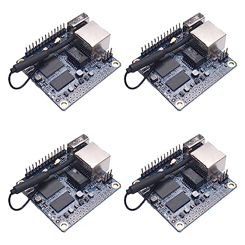 Sevenvtwo 4X für Zero 512 MB Entwicklung Platine + Weißes Schutz Gehäuse, H3 ÖFfnen- Mini Single Board Set mit Vier Kernen von Sevenvtwo