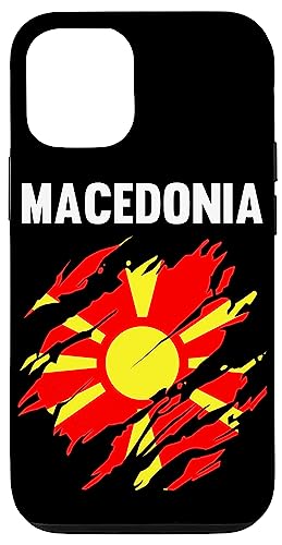 Hülle für iPhone 13 Mazedonische Flagge Mazedonien von Severna Makedonija North Macedonia Supporter