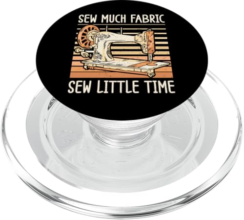 Sew Enthusiast kreative Nähmaschine PopSockets PopGrip für MagSafe von Sewing Sewer Tailor Sewing Machine Seamstress