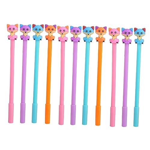 Sewroro 1 Satz Fuchs Gel Stift Kiddibuzz Termoleginggs Kinder Schreibwaren Gel Pen Gelschreiber Mit Schwarzer Tinte Einfacher Tuschestift Cartoon-gelstifte Kreativer Stift Plastik 11st von Sewroro