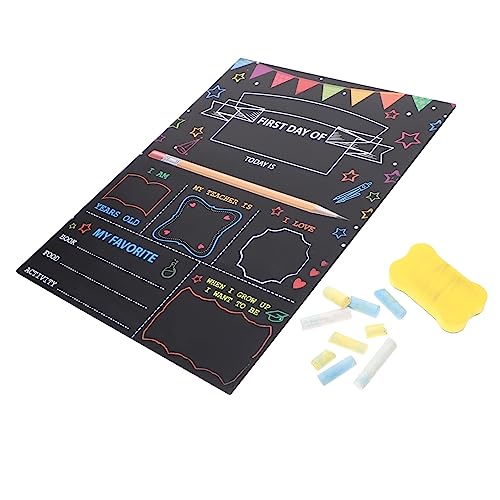 Sewroro 1 Set Doppelseitige Tafel Tafel Message Board Diagramm Zurück Zur Schule Schild Tafel Kreidetafeln Trocken Abwischbare Marker Kindergarten Schulbedarf Klassenzimmer Aus von Sewroro