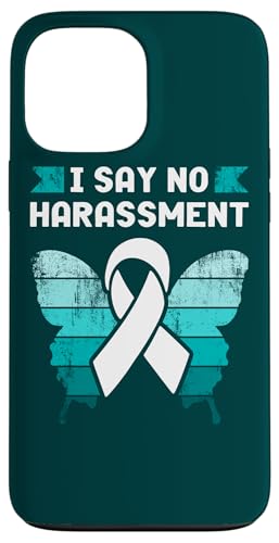 Hülle für iPhone 13 Pro Max I Say No Harassment von Sexual Assault Awareness Apparel Designs by Rn