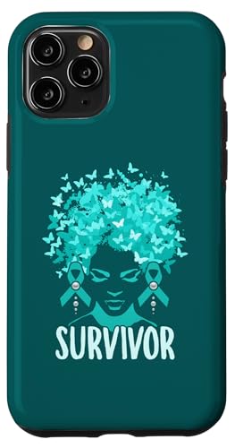 Hülle für iPhone 11 Pro Sexuelle Übergriffe, Frauen, Teal Butterflies, Überlebende von Sexual Assault and Domestic Violence Awareness