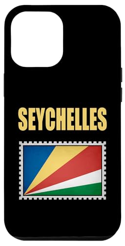 Hülle für iPhone 12 Pro Max Seychellen, Flagge der Seychellen, Seychellen-Flagge. von Seychelles,Seychelles Flag,Flag of Seychelles.