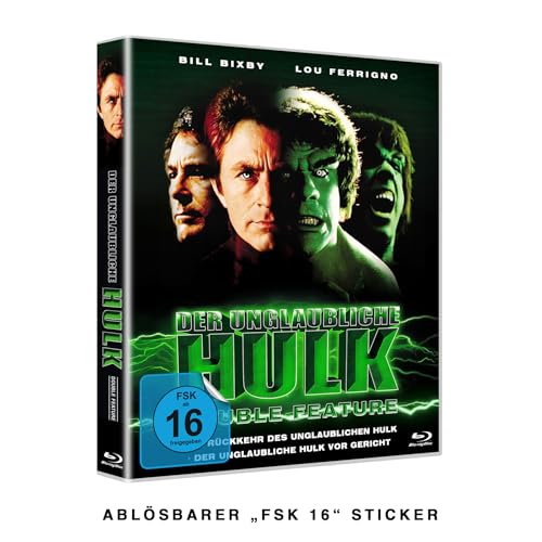 Der unglaubliche Hulk - Double Feature - COVER B [Blu-ray] von Shamrock Media