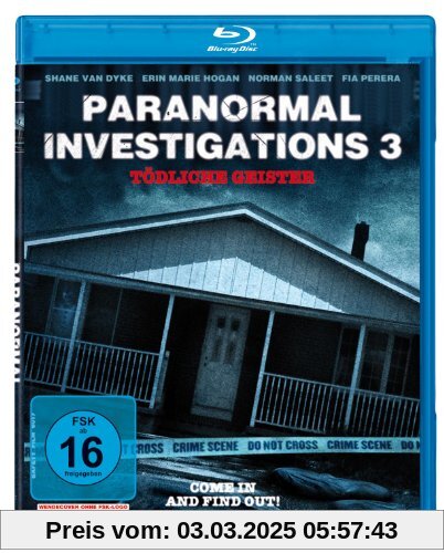 Paranormal Investigations 3 [Blu-ray] von Shane van Dyke