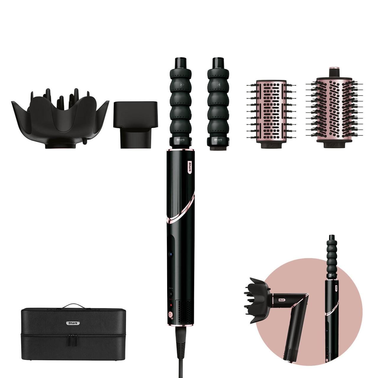 Shark HD446EU FlexStyle 5-in-1 Haarstyler und -trockner Schwarz von SharkNinja