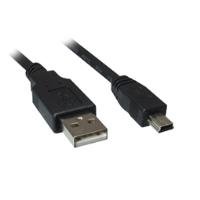 Sharkoon 4044951015566 USB Kabel 1 m USB 2.0 USB A Mini-USB B schwarz von Sharkoon