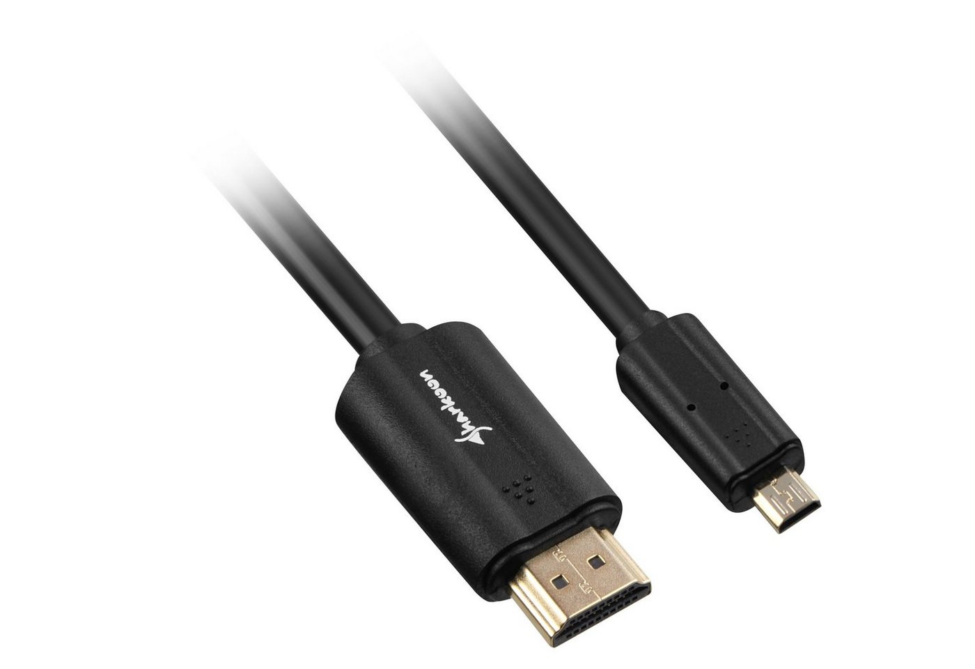 Sharkoon Kabel HDMI Stecker > micro HDMI Stecker HDMI-Kabel von Sharkoon