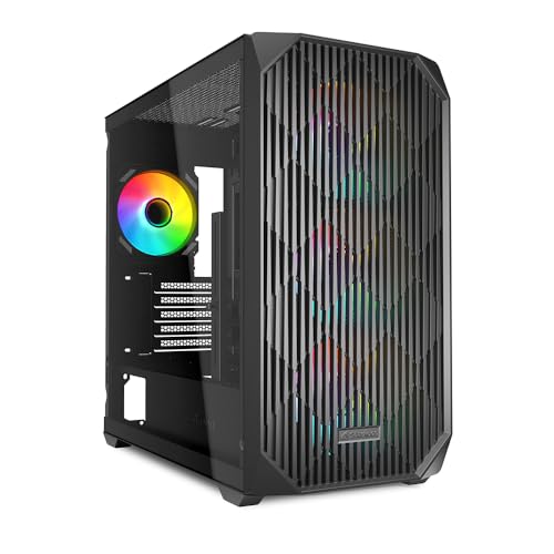 Sharkoon MK3 RGB Black, mATX PC-Gehäuse Sharkoon MK3 RGB Black, mATX PC-Gehäuse von Sharkoon