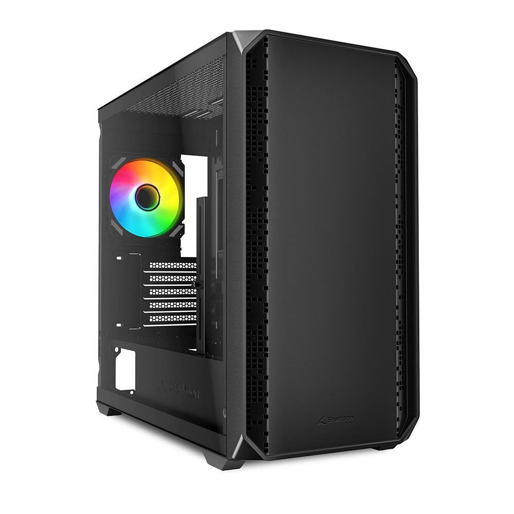 Sharkoon PC Gehäuse MK2 RGB Black Micro-ATX schwarz von Sharkoon