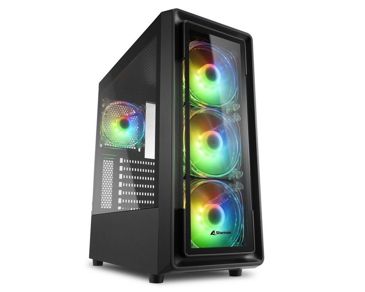 Sharkoon PC-Gehäuse SHARKOON TK4 RGB ATX von Sharkoon