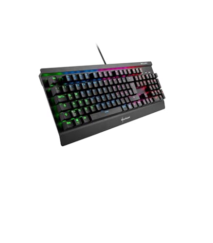 Sharkoon Skiller Mech sgk3 Rot (Red) Tastatur (US-Layout) von Sharkoon