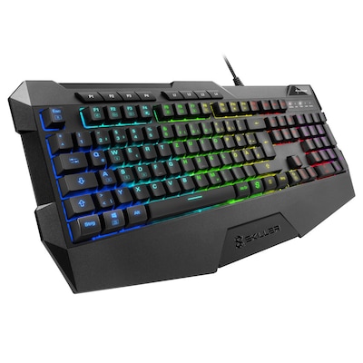 Sharkoon Skiller SGK4 Kabelgebundene Gaming Tastatur schwarz von Sharkoon
