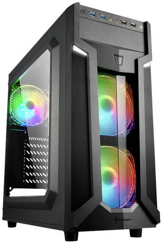 Sharkoon VG6-W RGB Midi-Tower PC-Gehäuse Schwarz von Sharkoon