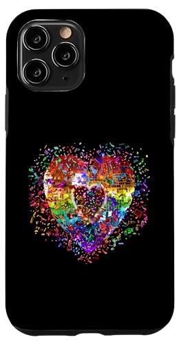 Hülle für iPhone 11 Pro Shattered Rainbow Discokugel Herz von Shattered Rainbow Disco Ball Heart