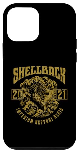 Hülle für iPhone 12 mini Shellback 2021 Equator Crossing Design für das Jahr 2021 von Shellback Designs for Shellback Sailors