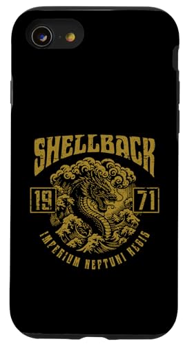 Hülle für iPhone SE (2020) / 7 / 8 Shellback 1971 Equator Crossing Design für das Jahr 1971 von Shellback Designs for Shellback Sailors