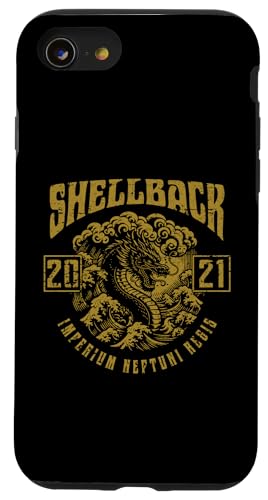 Hülle für iPhone SE (2020) / 7 / 8 Shellback 2021 Equator Crossing Design für das Jahr 2021 von Shellback Designs for Shellback Sailors